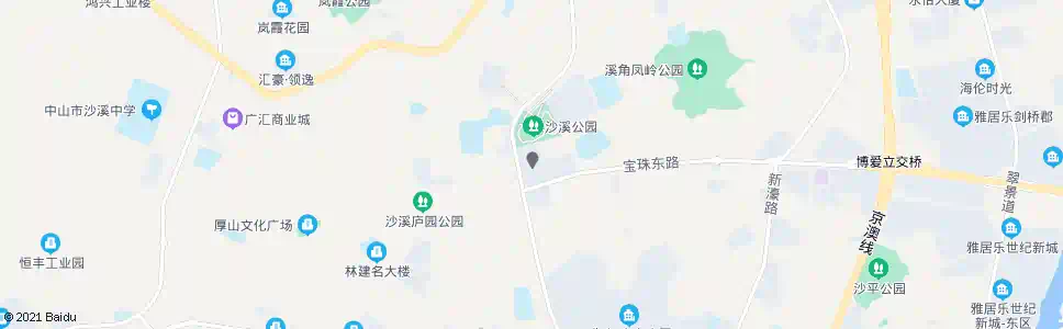 中山沙溪镇政府_公交站地图_中山公交_妙搜公交查询2025