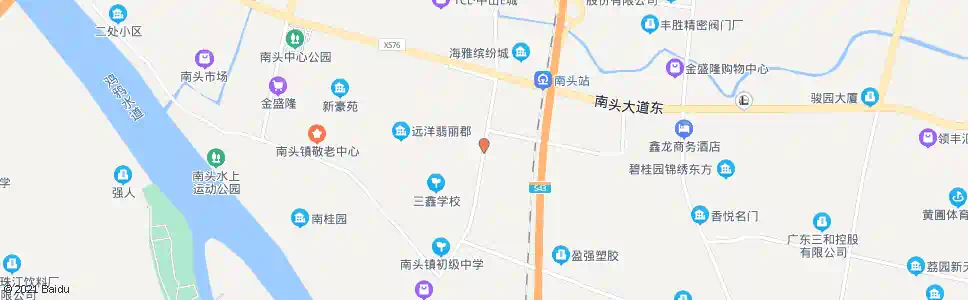 中山升辉南路_公交站地图_中山公交_妙搜公交查询2025