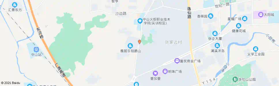 中山海尾路口_公交站地图_中山公交_妙搜公交查询2025