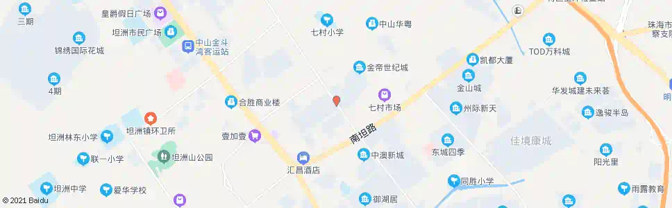 中山界狮路北_公交站地图_中山公交_妙搜公交查询2025