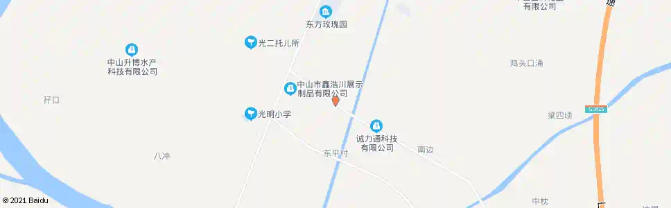 中山光一桥头_公交站地图_中山公交_妙搜公交查询2025