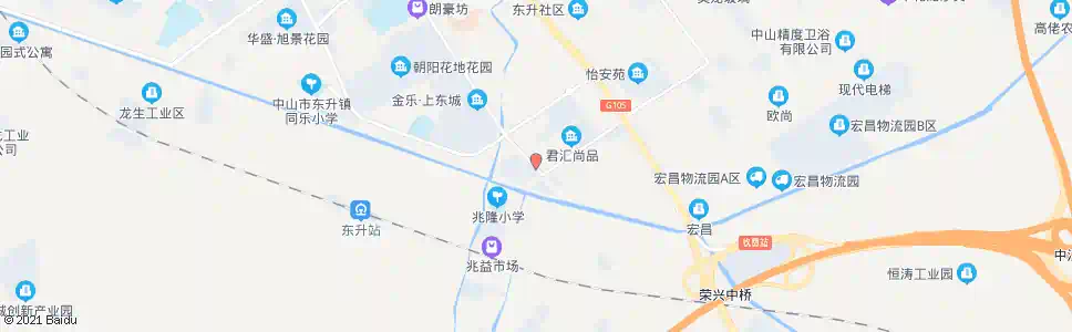 中山东升地税分局_公交站地图_中山公交_妙搜公交查询2025