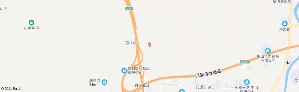 中山荷塘镇荷花池_公交站地图_中山公交_妙搜公交查询2025
