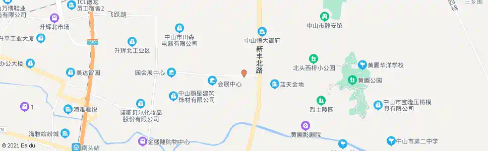 中山黄圃会展中心_公交站地图_中山公交_妙搜公交查询2025