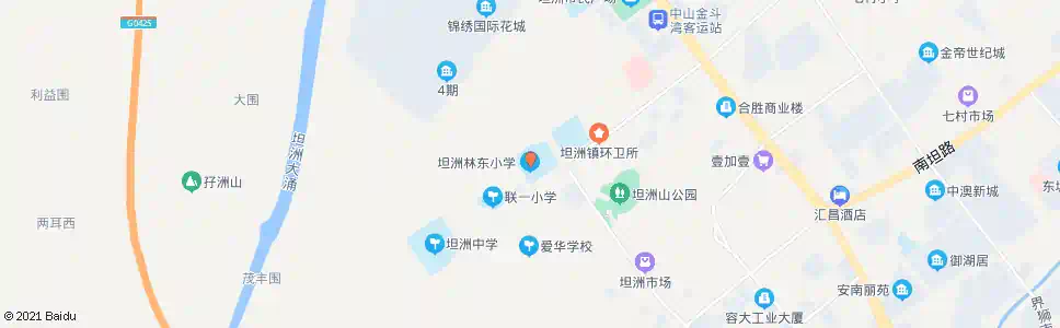 中山林东小学_公交站地图_中山公交_妙搜公交查询2025