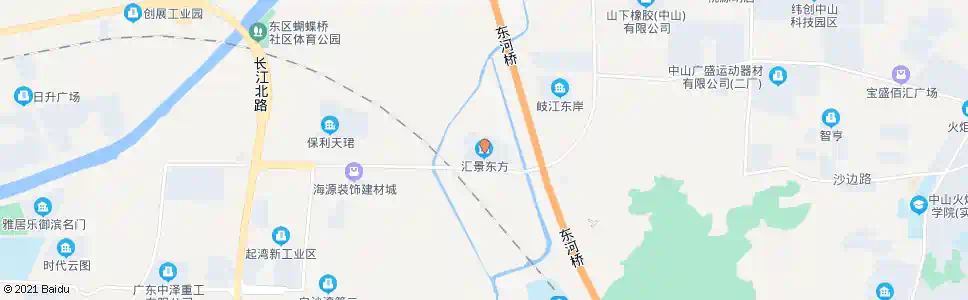 中山汇景东方_公交站地图_中山公交_妙搜公交查询2025