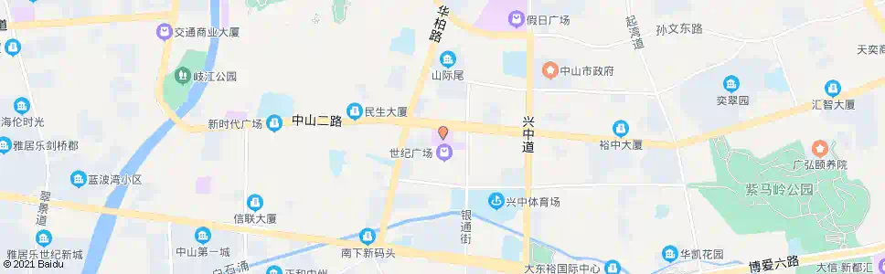 中山利和广场(BRT)_公交站地图_中山公交_妙搜公交查询2025