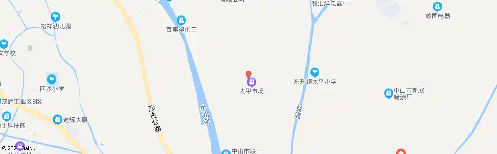 中山太平村文化广场_公交站地图_中山公交_妙搜公交查询2025
