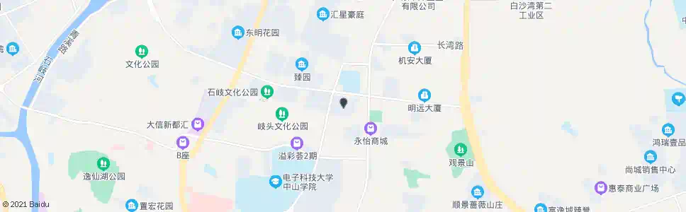 中山中仪花园北_公交站地图_中山公交_妙搜公交查询2025