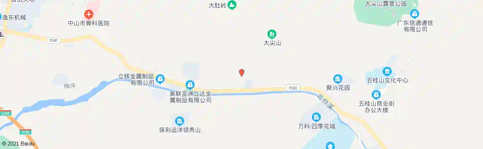 中山石岐三家村_公交站地图_中山公交_妙搜公交查询2025
