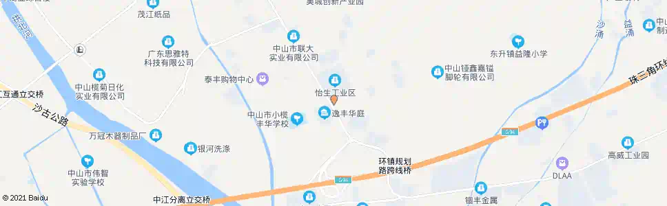 中山宝丰综合楼_公交站地图_中山公交_妙搜公交查询2025