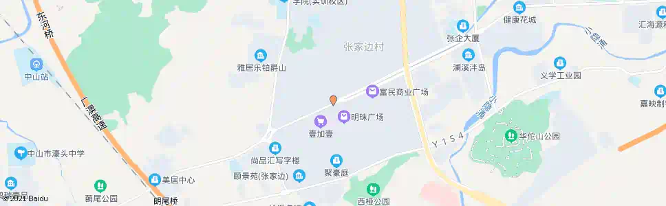 中山张家边市场_公交站地图_中山公交_妙搜公交查询2025