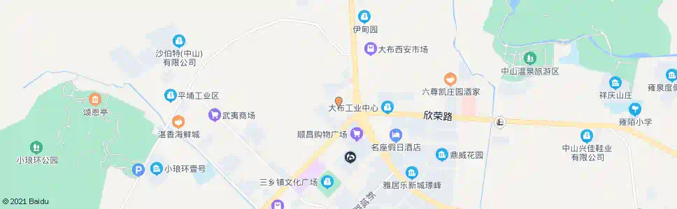中山李氏宗祠_公交站地图_中山公交_妙搜公交查询2025