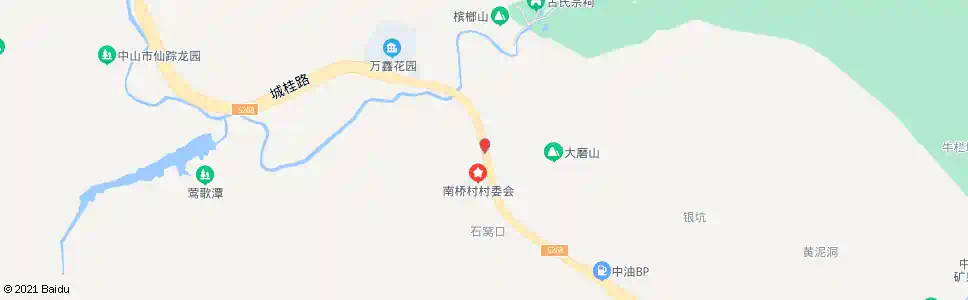 中山南桥村委会_公交站地图_中山公交_妙搜公交查询2025