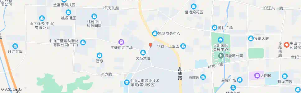 中山番中路口_公交站地图_中山公交_妙搜公交查询2025