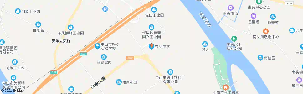 中山均安中学_公交站地图_中山公交_妙搜公交查询2025