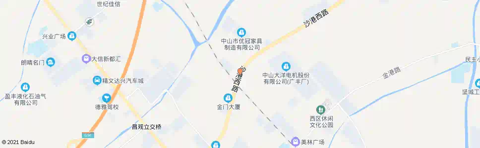 中山穗安_公交站地图_中山公交_妙搜公交查询2025