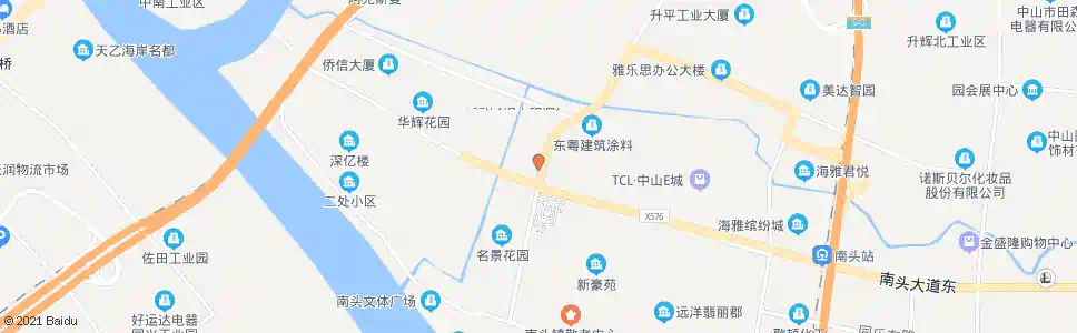 中山南头国土分局_公交站地图_中山公交_妙搜公交查询2025
