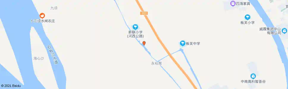 中山禄围村口_公交站地图_中山公交_妙搜公交查询2025