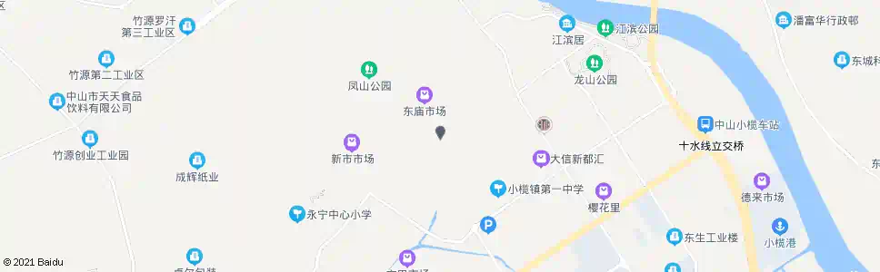 中山登云桥_公交站地图_中山公交_妙搜公交查询2025