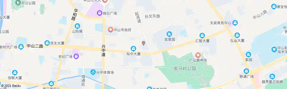 中山盛景园_公交站地图_中山公交_妙搜公交查询2025