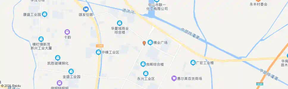 中山百得厨卫_公交站地图_中山公交_妙搜公交查询2025