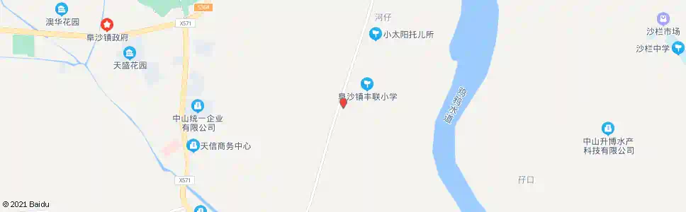 中山联丰村委_公交站地图_中山公交_妙搜公交查询2025