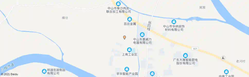 中山华尔润玻璃厂_公交站地图_中山公交_妙搜公交查询2025