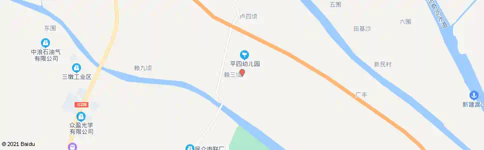 中山平四村委_公交站地图_中山公交_妙搜公交查询2025