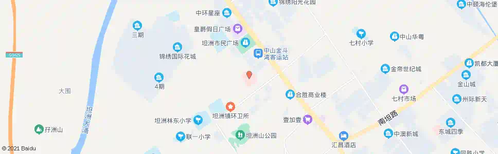 中山桂洲医院_公交站地图_中山公交_妙搜公交查询2025