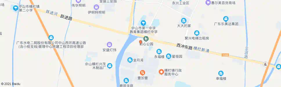 中山横栏地税分局_公交站地图_中山公交_妙搜公交查询2025