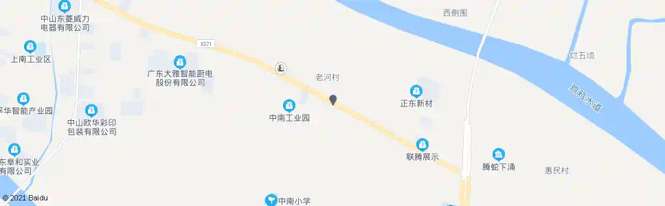 中山老河村_公交站地图_中山公交_妙搜公交查询2025