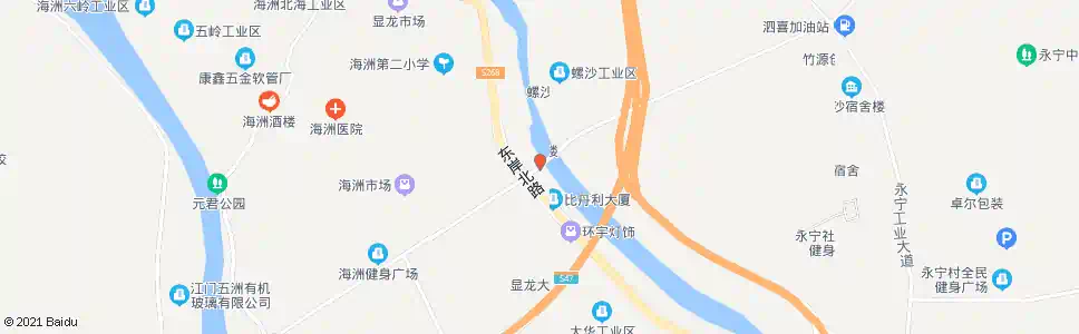 中山螺沙工业大道北_公交站地图_中山公交_妙搜公交查询2025
