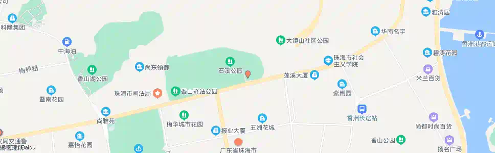 中山古元美术馆_公交站地图_中山公交_妙搜公交查询2025