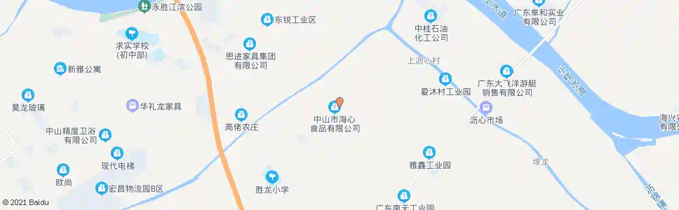 中山胜龙村_公交站地图_中山公交_妙搜公交查询2025