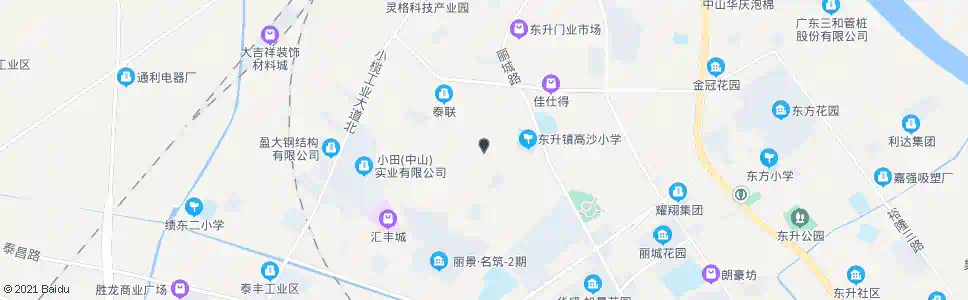中山安居园_公交站地图_中山公交_妙搜公交查询2025
