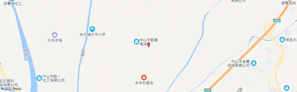 中山永丰村_公交站地图_中山公交_妙搜公交查询2025