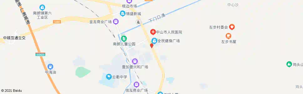 中山南朗镇政府_公交站地图_中山公交_妙搜公交查询2025