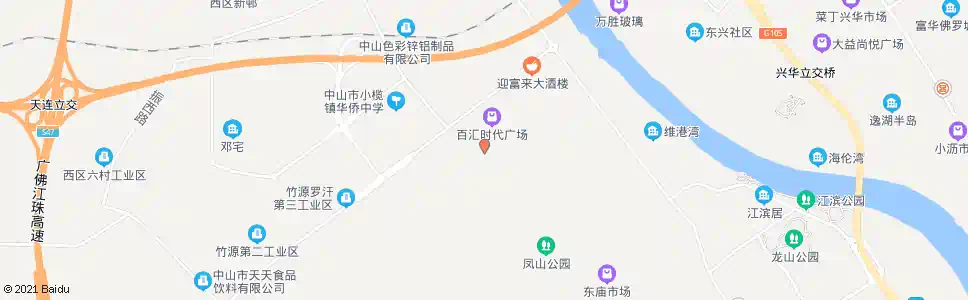 中山怡居苑_公交站地图_中山公交_妙搜公交查询2025