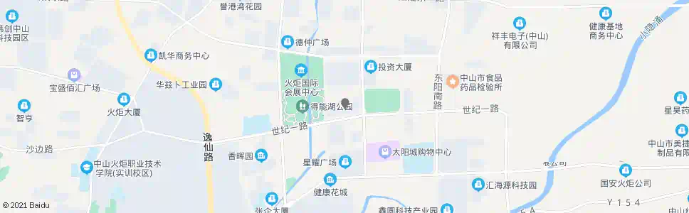 中山群英华庭_公交站地图_中山公交_妙搜公交查询2025