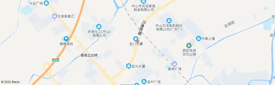 中山福田三路路口_公交站地图_中山公交_妙搜公交查询2025