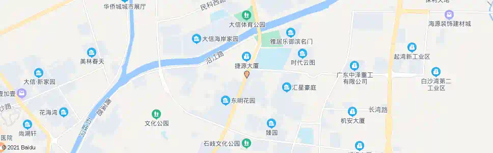 中山东盛花园_公交站地图_中山公交_妙搜公交查询2025