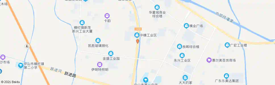 中山横栏供电公司_公交站地图_中山公交_妙搜公交查询2025