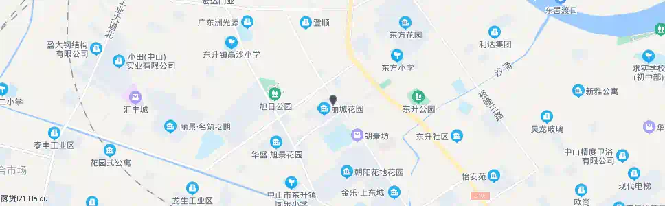 中山丽城花园_公交站地图_中山公交_妙搜公交查询2025