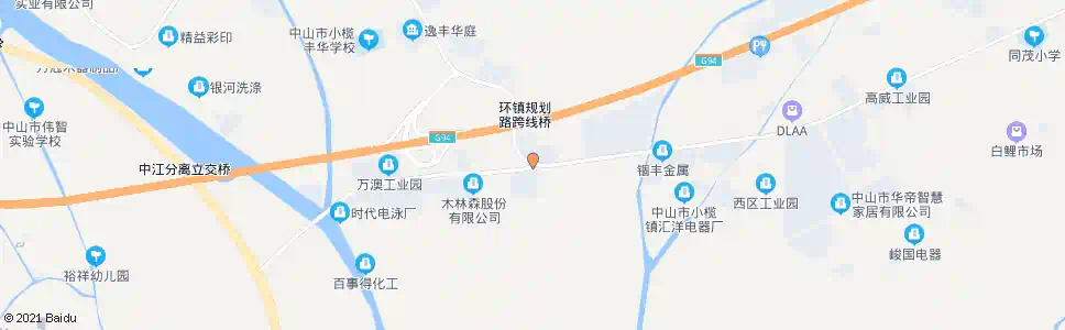 中山木林森大道_公交站地图_中山公交_妙搜公交查询2025