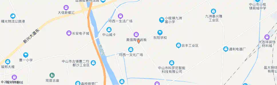 中山广成路1_公交站地图_中山公交_妙搜公交查询2025