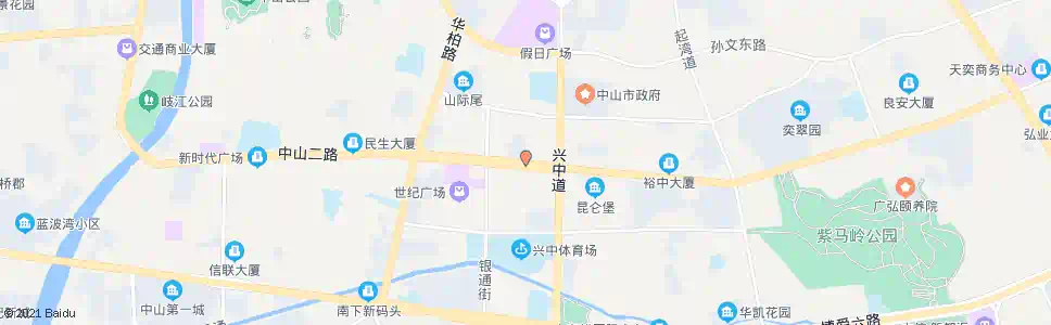 中山康乐路口_公交站地图_中山公交_妙搜公交查询2025
