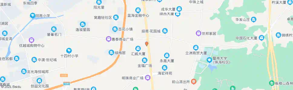 中山翠景工业区_公交站地图_中山公交_妙搜公交查询2025