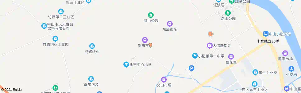 中山小榄大厦_公交站地图_中山公交_妙搜公交查询2025