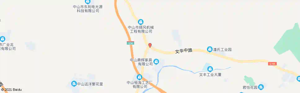 中山文海路文华路口_公交站地图_中山公交_妙搜公交查询2025
